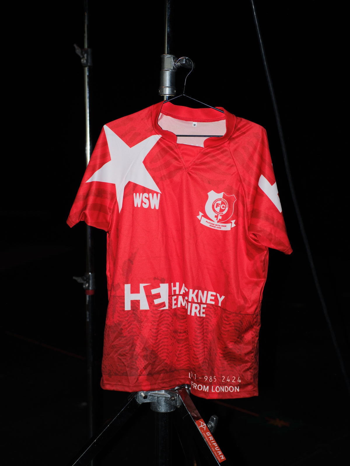 Hackney Women's FC x Hackney Empire Red Jersey