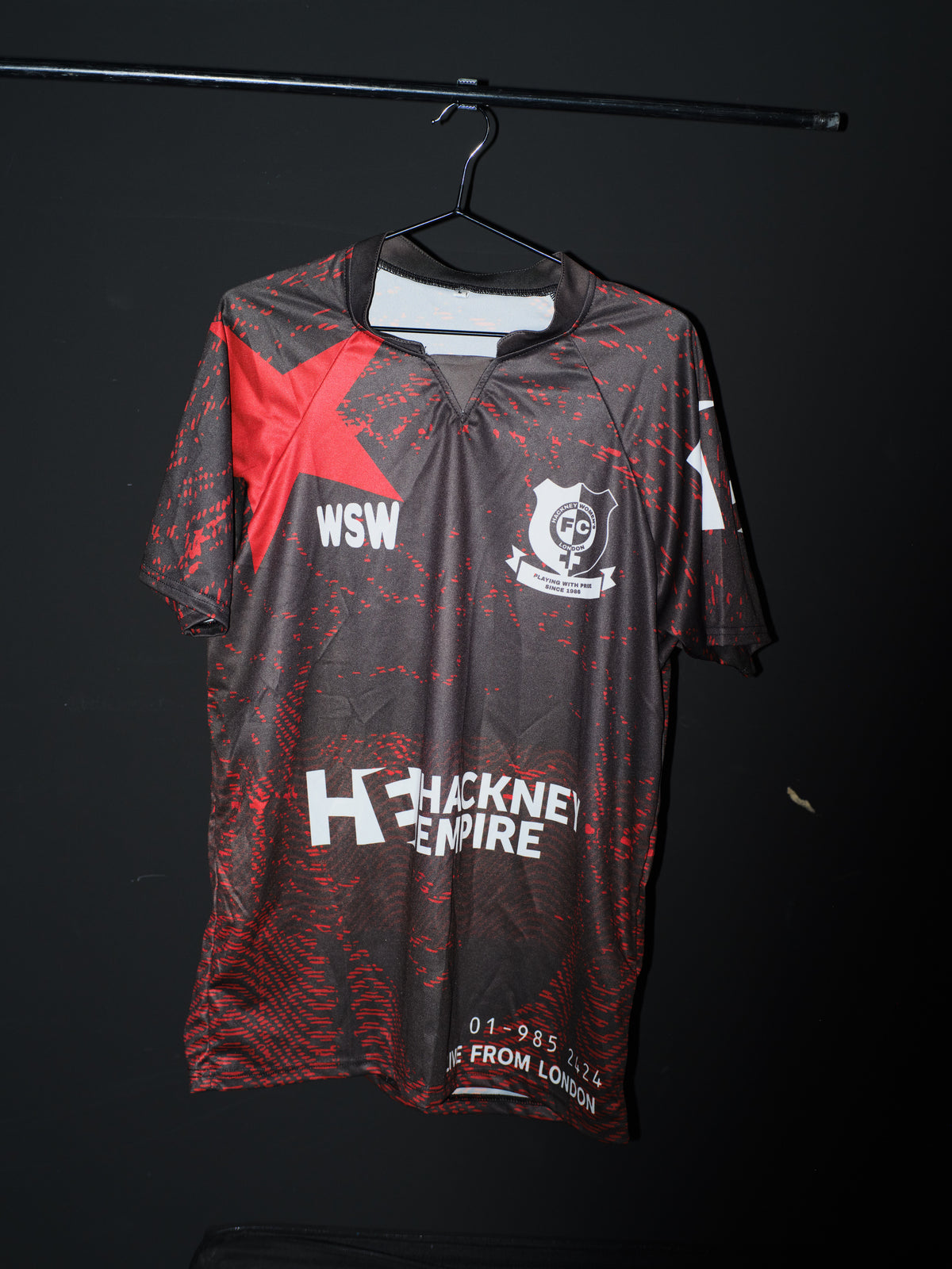Hackney Women's FC x Hackney Empire Black Jersey