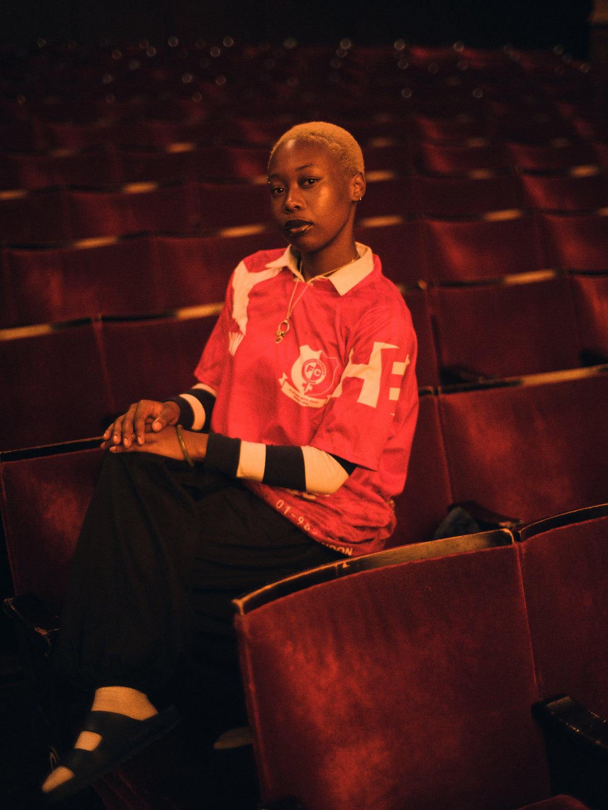 Hackney Women's FC x Hackney Empire Red Jersey