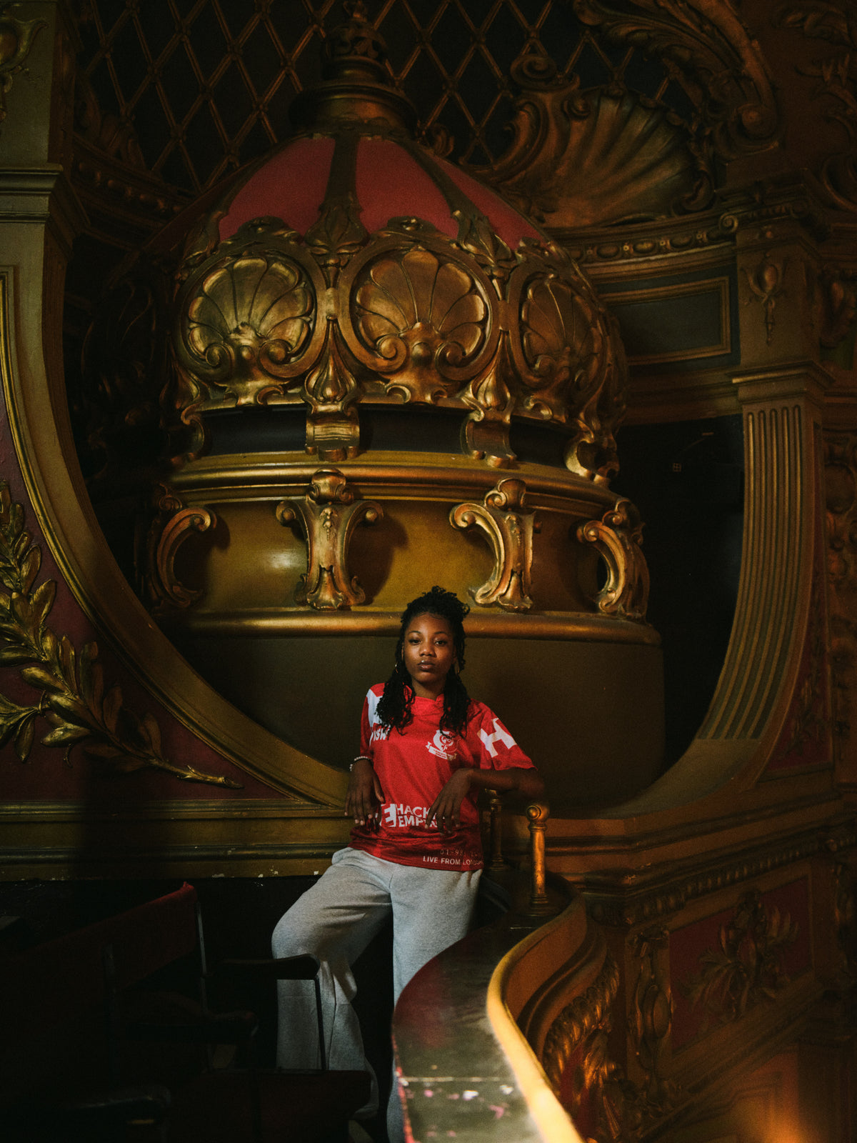 Hackney Women's FC x Hackney Empire Red Jersey