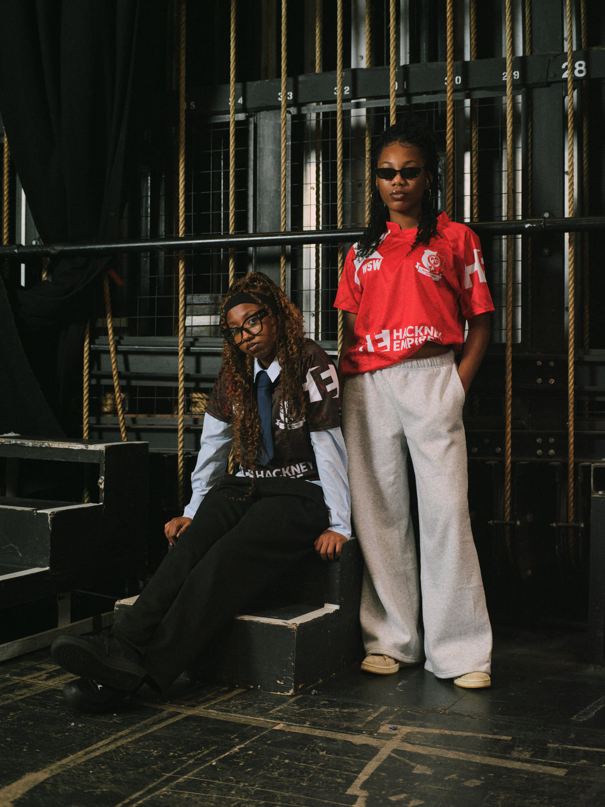 Hackney Women's FC x Hackney Empire Red Jersey